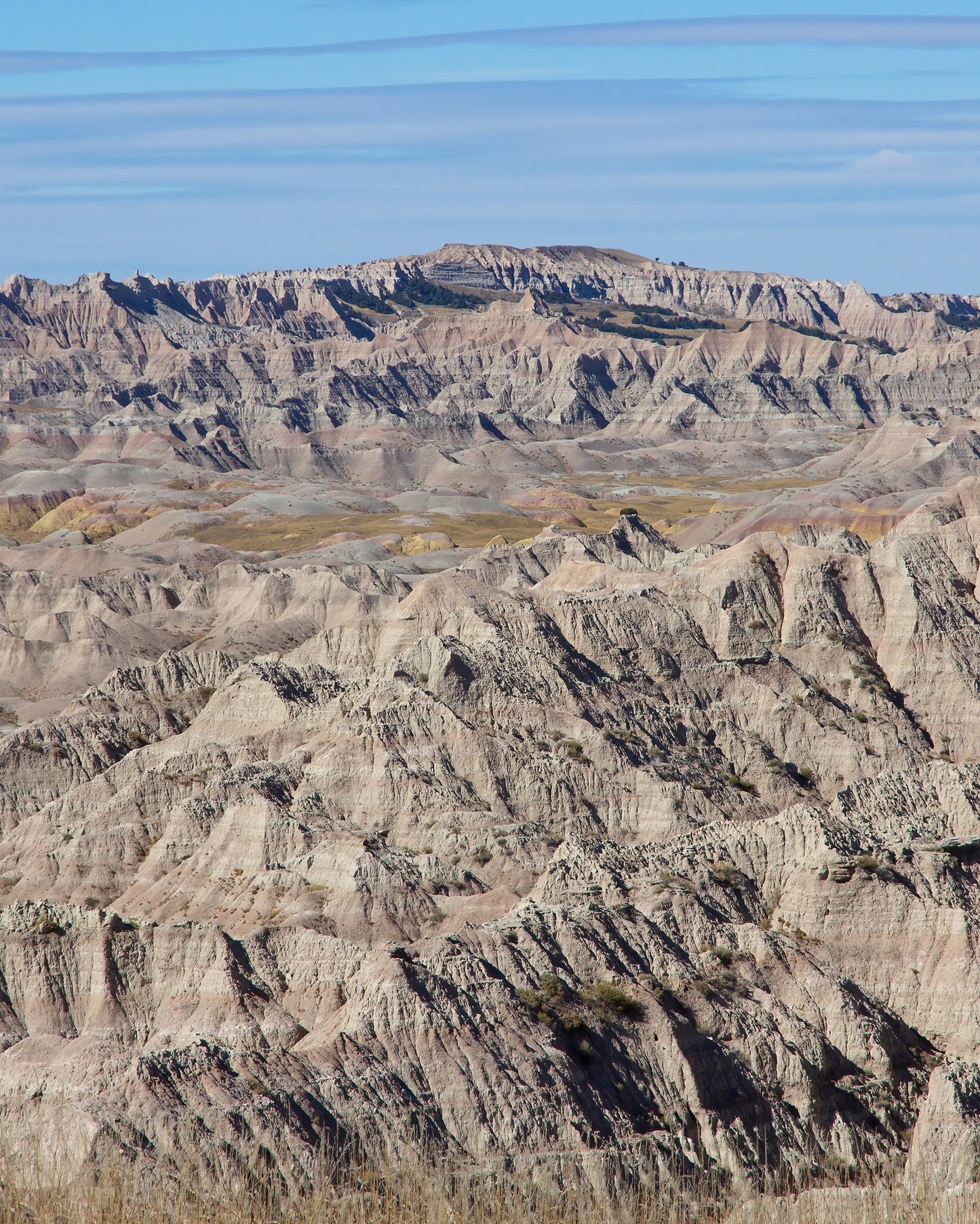 Badlands photo print, black and white South Dakota wall art, National Park photography decor, large paper or canvas picture, 5x7 to 20x30"