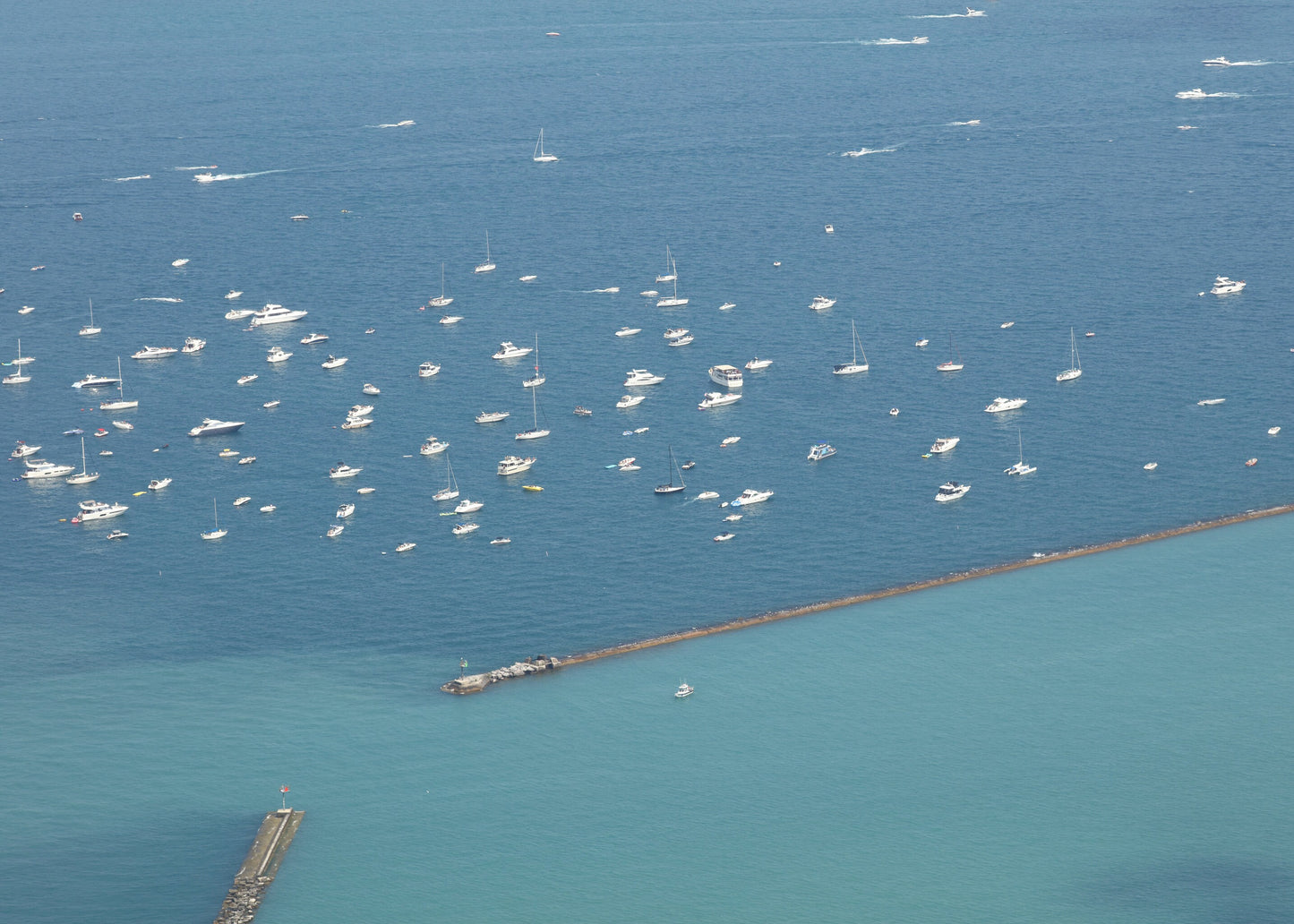 Chicago boats on Lake Michigan, nautical wall art, Chicago harbor print, nautical decor, large nautical print, framed, canvas, 5x7 to 40x60"