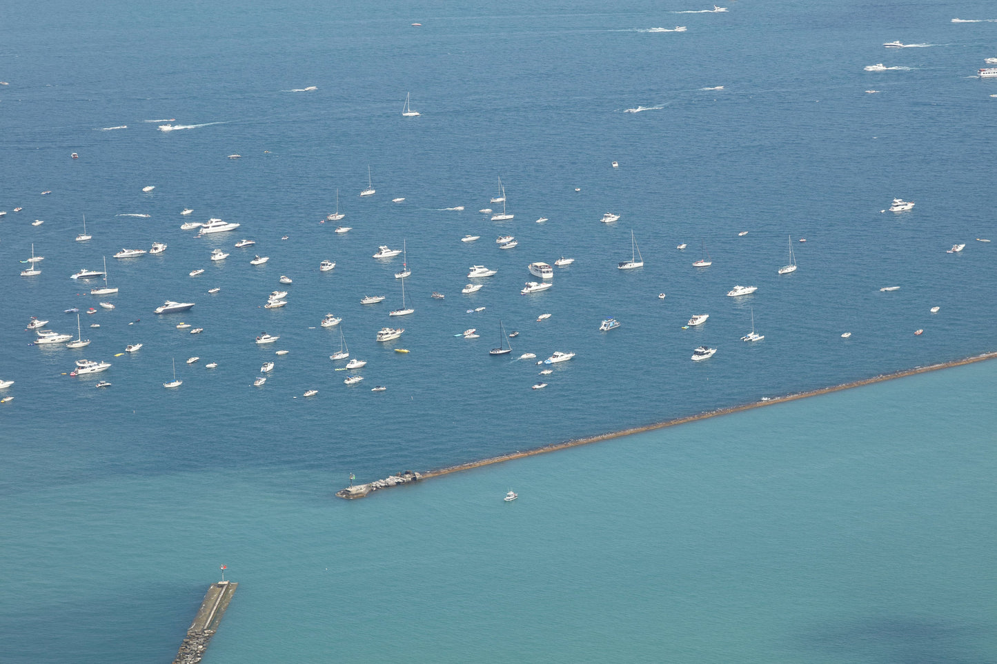 Chicago boats on Lake Michigan, nautical wall art, Chicago harbor print, nautical decor, large nautical print, framed, canvas, 5x7 to 40x60"