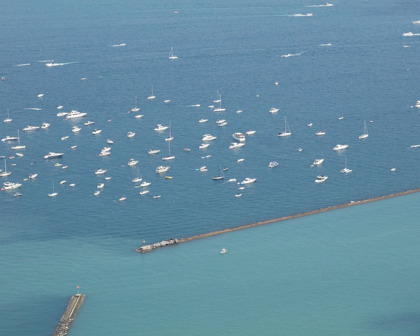 Chicago boats on Lake Michigan, nautical wall art, Chicago harbor print, nautical decor, large nautical print, framed, canvas, 5x7 to 40x60"